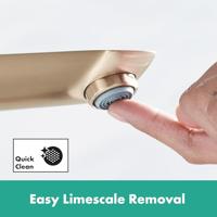 Hansgrohe Wastafelmengkraan Talis E 240 Eengreeps Zonder Afvoer Geborsteld Brons - thumbnail