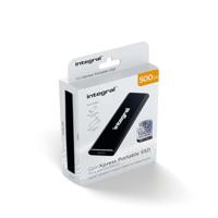 Integral USB-C SSD portable 500GB zwart SlimXpress 3.0 - 9500350 - thumbnail
