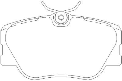 Remblokken set 2094102