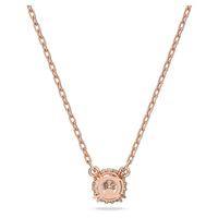 Swarovski 5636710 Ketting Constella rosekleurig-wit 38-42 cm - thumbnail