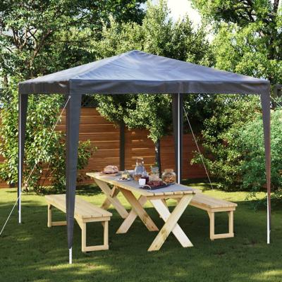 Partytent professioneel 90 g/m 2,5x2,5 m antraciet