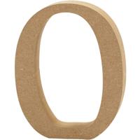 Creativ Company Letter o mdf 8cm, 1st. - thumbnail
