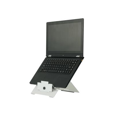 R-Go Riser Flexibel laptopstandaard, zilver