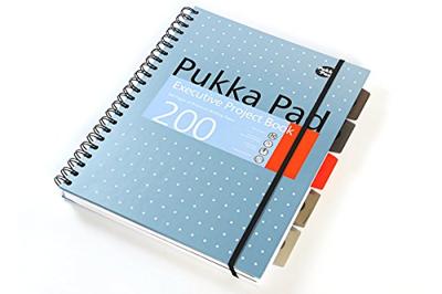 Projectboek pukka executive a4 lijn 4-g 200pag