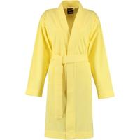 Cawö Cawö 815 Dames Korte Kimono badjas - gelb-55 - thumbnail