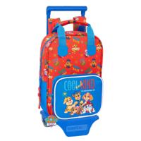 Schoolrugzak met Wielen The Paw Patrol Cool Blauw Rood 20 x 28 x 8 cm - thumbnail