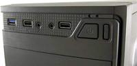 LC-Power 7037B Midi-Toren Zwart computerbehuizing - thumbnail