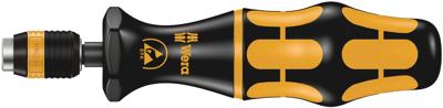 Wera 7451 ESD Kraftform Instelbare Momentschroevendraaier met standaardinstellingen met Rapidaptor Snelwisselhouder, 1/4 duim, 0,3 - 1,0 Nm - 1