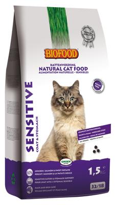 BF Petfood Sensitive Coat & Stomach kattenvoer 10 kg