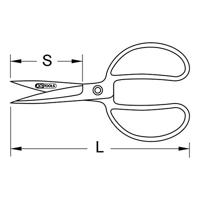 KS Tools 1180066 Universele schaar 190 mm - thumbnail