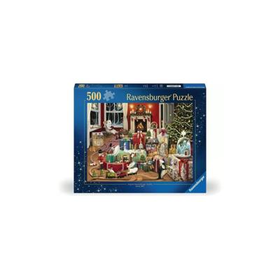 Ravensburger puzzel kersttijd 500st Ravensburger puzzel kersttijd 500st