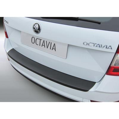 Bumper beschermer passend voor Skoda Octavia IV Kombi 2017- (excl. VRS) Zwart GRRBP665