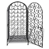 Wijnrek voor 35 flessen metaal - thumbnail