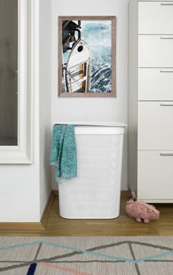 Rotho Wasverzamelaar Brisen 50 L Cappuccino