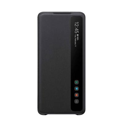 Clear View Cover EF-ZG985 - Flip cover voor mobiele telefoon - zwart - voor Galaxy S20+, S20+ 5G Clear View Cover EF-ZG985 - Flip cover voor mobiele telefoon - zwart - voor Galaxy S20+, S20+ 5G