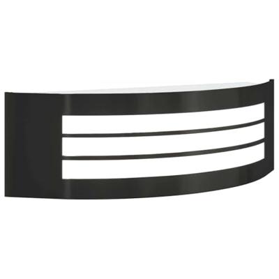 Buitenwandlampen 2 pcs Zwart 32 x 10 x 10 cm Roestvrij staal