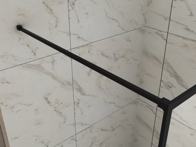 Wiesbaden Stabilisatiestang Square 120 cm Compleet Mat Zwart