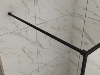 Wiesbaden Stabilisatiestang Square 120 cm Compleet Mat Zwart - thumbnail