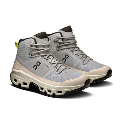 ON Cloudrock Mid Waterproof Hoge Wandelschoen Dames Alloy | Ice 38