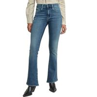 G-Star Jeans 3301 Flare WMN | Faded Icy Blue - thumbnail