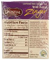Celestial Seasonings Wild Berry Zinger Infusion - thumbnail
