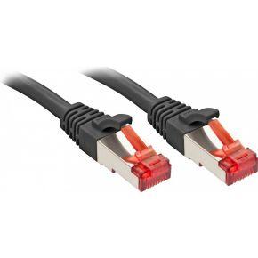LINDY 47776 RJ45 Netwerkkabel, patchkabel CAT 6 S/FTP 0.50 m Zwart 1 stuk(s) LINDY 47776 RJ45 Netwerkkabel, patchkabel CAT 6 S/FTP 0.50 m Zwart 1 stuk(s)