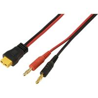 Banaanstekker 4 mm op XT60-kabel, rood/zwart 2 m TC-13619304 Zwart, Rood TRU COMPONENTS Inhoud: 1 stuk(s) - thumbnail