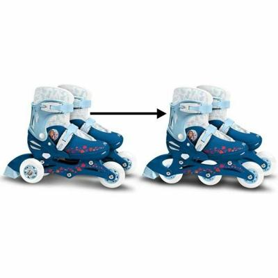 THE QUEEN OF SNOWS II 2 in 1 inline skates - 3 wielen - maat 27-30 THE QUEEN OF SNOWS II 2 in 1 inline skates - 3 wielen - maat 27-30
