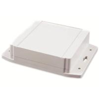 Hammond Electronics 1555NF17GY Universele behuizing 120 x 120 x 37.2 ABS Lichtgrijs 1 stuk(s) - thumbnail