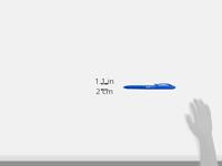 Pen Milan MLN176510925 Blauw 25 Stuks (25 Stuks) - thumbnail