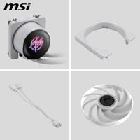 MSI MPG CORELIQUID P13 WHITE koelsysteem voor computers Processor Alles-in-één vloeistofkoeler 12 cm - thumbnail