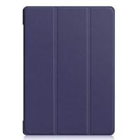 3-Vouw sleepcover hoes - Lenovo Tab E10 - Blauw - thumbnail