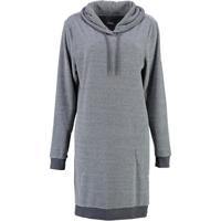 Cawö Cawö Dames Lange Hoodie 818 Anthrazit S - thumbnail