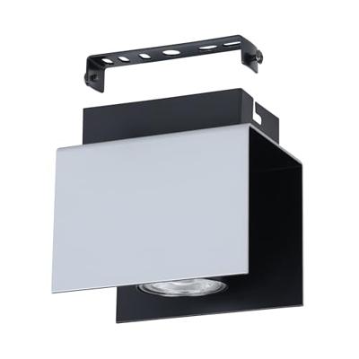 Eglo PlafondlampViserba enkel wit en zwart - 97394