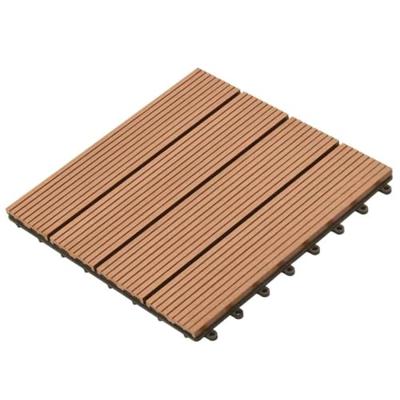 VidaXL Wpc tegels 30x30cm 11 stuks 1m2 bruin