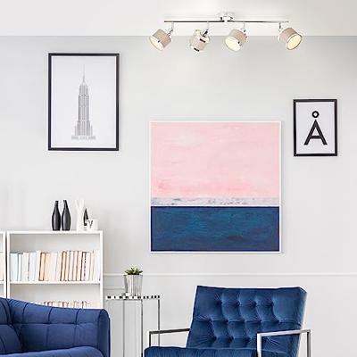 Brilliant 4-lichts plafondlampAlexia chroom en grijs - 99305/22