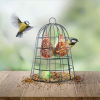 Esschert Design vogelvoerbeschermkooi inclusief vogelvoer - thumbnail
