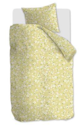 Beddinghouse Ariadne at Home Daisies Dekbedovertrek - Light Yellow 140x200/220 cm
