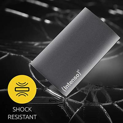 Externe Harde Schijf INTENSO 3823440 256 GB SSD 1.8" USB 3.0 Antraciet