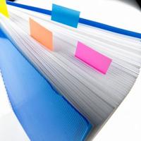 Post-it index standaard, ft 24,4 x 43,2 mm, houder met 50 tabs, turkoois - thumbnail