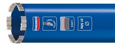 Carat Laser Diamantboor | Ø25x400xM30, Beton Master - EM02540050 Carat Laser Diamantboor | Ø25x400xM30, Beton Master - EM02540050