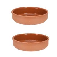 Excellent Houseware Terracotta Tapasschalen 2 Stuks - thumbnail