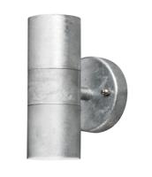 KonstSmide WandspotModena Up - Down 2-lichts 17cm zinkgrijs - 7571-320 - thumbnail