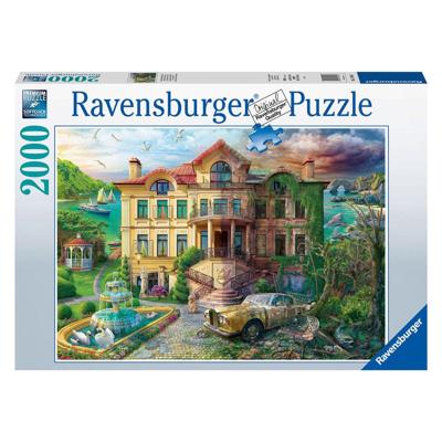 Ravensburger legpuzzel landhuis door de tijd heen, 2000st. Ravensburger legpuzzel landhuis door de tijd heen, 2000st.