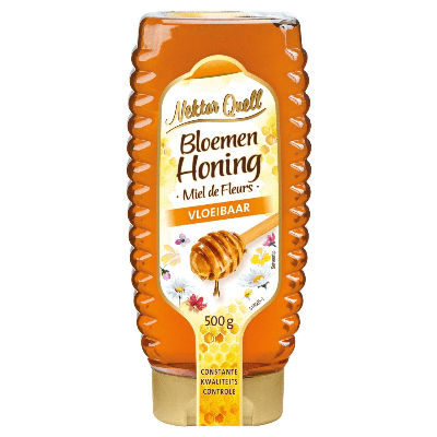 NektarQuell Nekt imkerhoning vloeibaar fles (500ml)