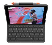 LOGITECH - Bluetooth-toetsenbordhoes voor iPad 10.2 (7e generatie) Slim Folio iPad 10.2 (7e, 8e en 9e generatie) - AZERTY - Grijs - thumbnail