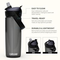 Camelbak Thrive Flip Straw 0,6 L Drinkfles Charcoal 0,6L - thumbnail