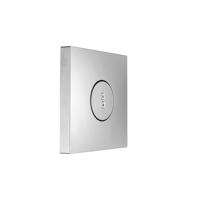 Bodyjet Hotbath Twist Inbouw Massage Vierkant 8x8 cm Geborsteld Nikkel - thumbnail