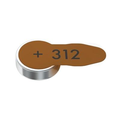 Batterij voor hoortoestel Varta Hearing Aid 312 PR41 6 Stuks