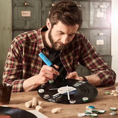 Bosch Groen Gluey (Lagoon Blue) Accu-lijmstift 7 mm 1.2 V - 06032A2104 - thumbnail